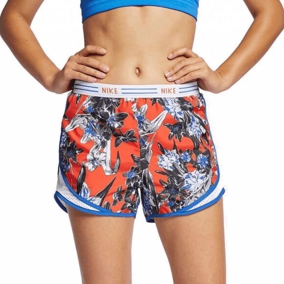 Nike Pants - Nike Hyper Femme  Floral Tempo Running Shorts Size S
